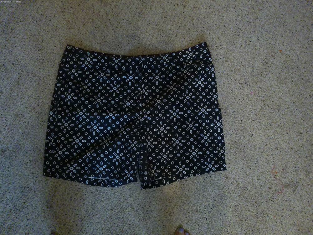Lands' End chino shorts  18W blue and white coastal vibe